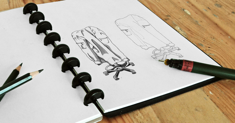 La chaise / illustration