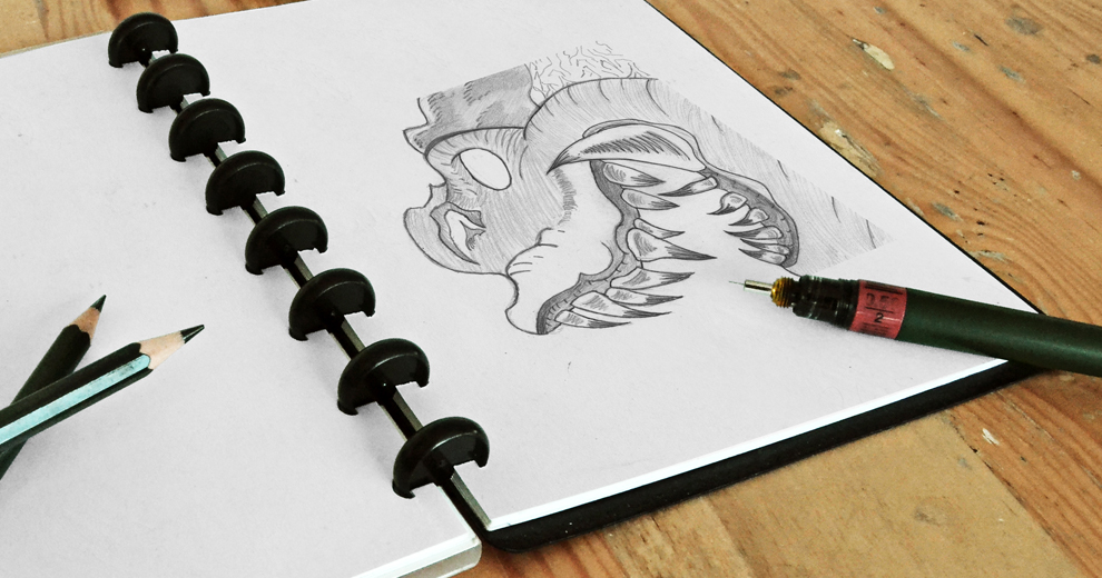 Le monstre / illustration