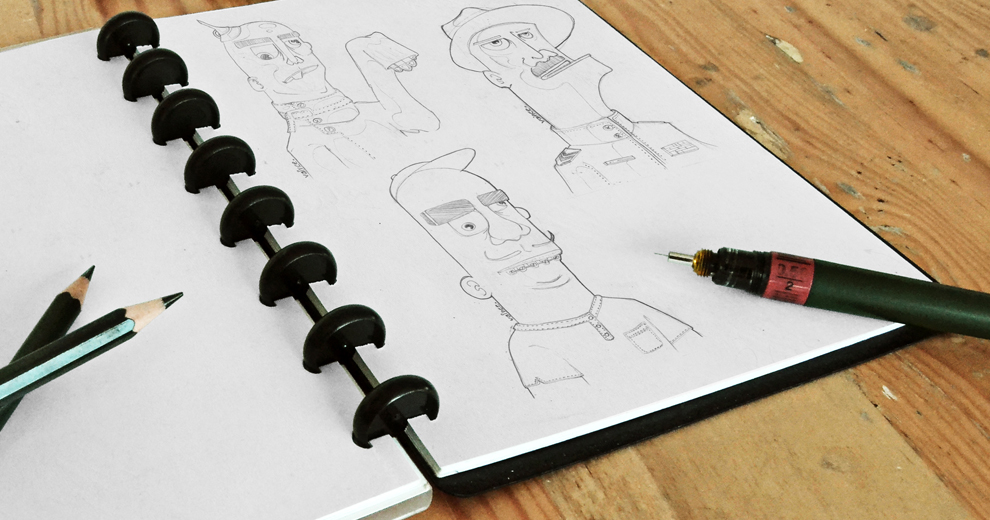 Les loufoques / illustration